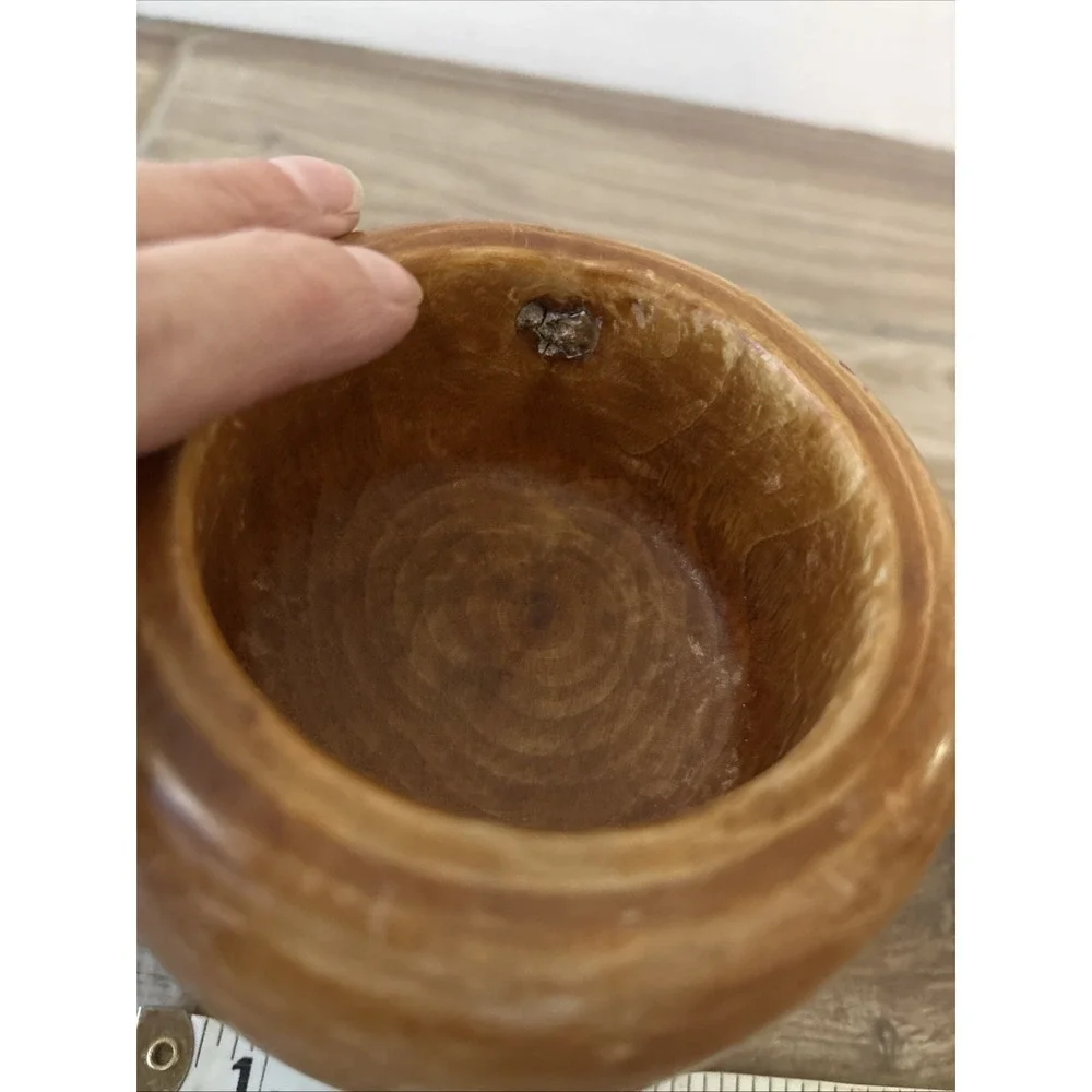 Vintage Wooden Mortar 5